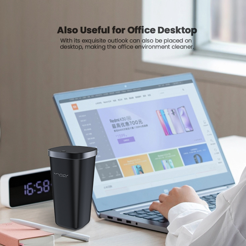 Vyvylabs Dustless Vehicle Garbage Can