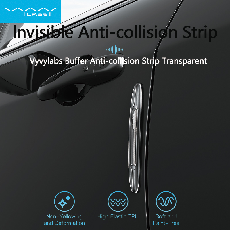 Vyylabe Buffer Anti-collision Strip Transbarent