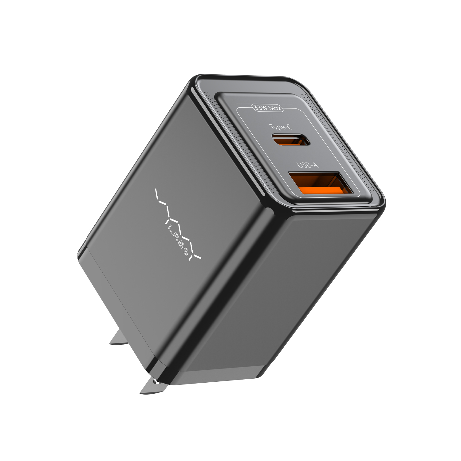 Vyvylabs GaN Cube（Support O/V）Fast Charger 33W A+C （US Version）