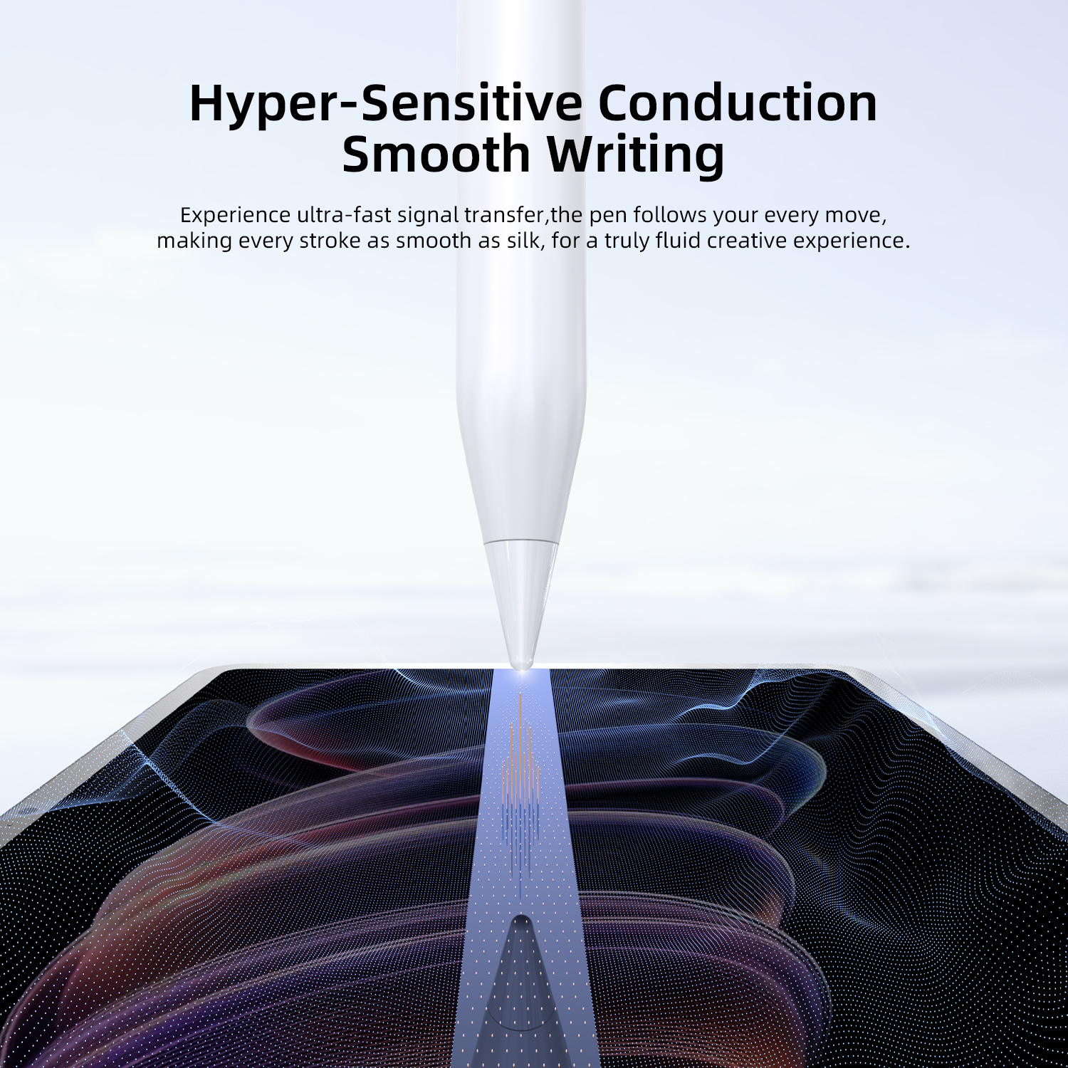 Vyvylabs Myoshu Pro Wireless Charging Capacitive Stylus Pen （Active +Wireless Version）