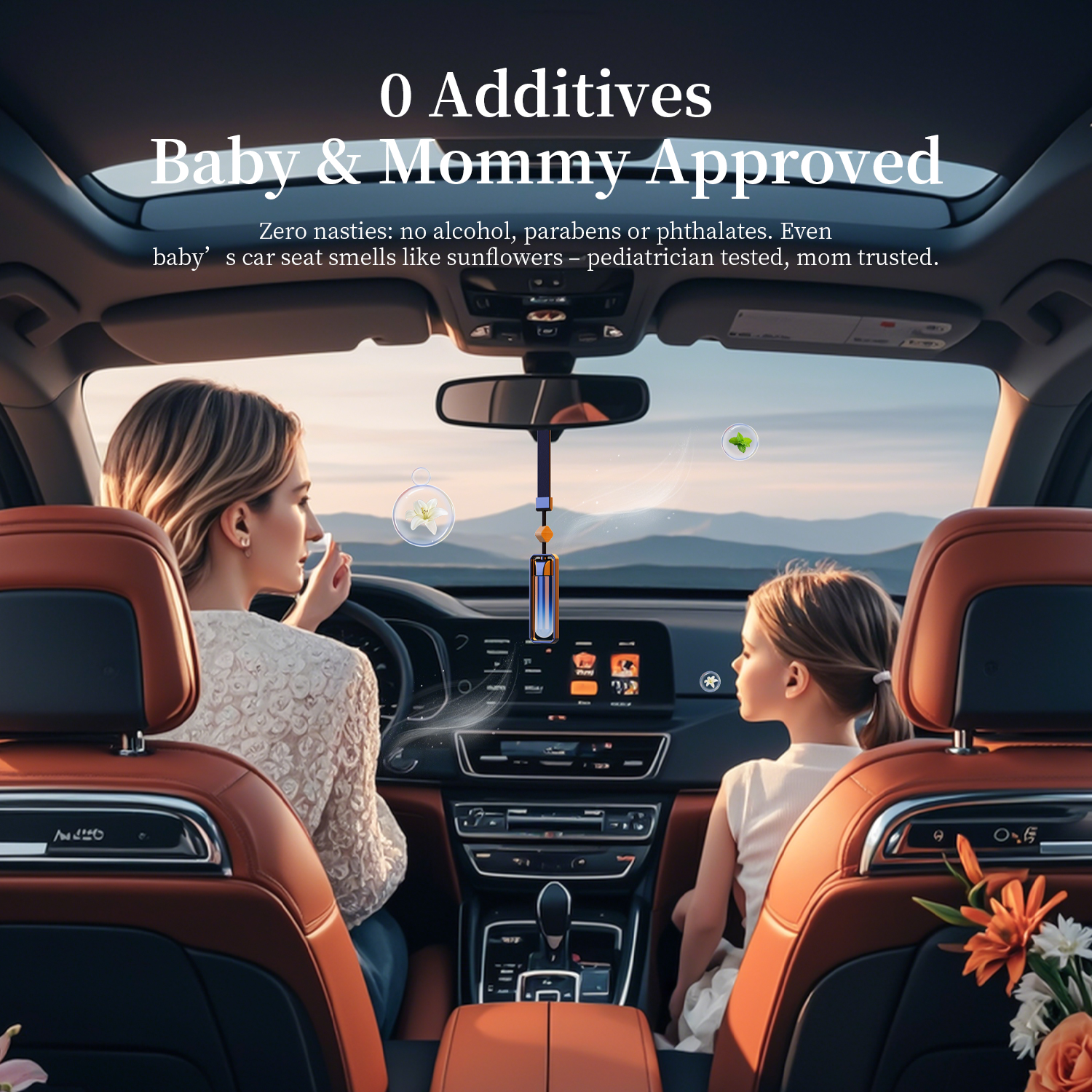 Vyvylabs Ripple Series Car Hanging Air Freshener