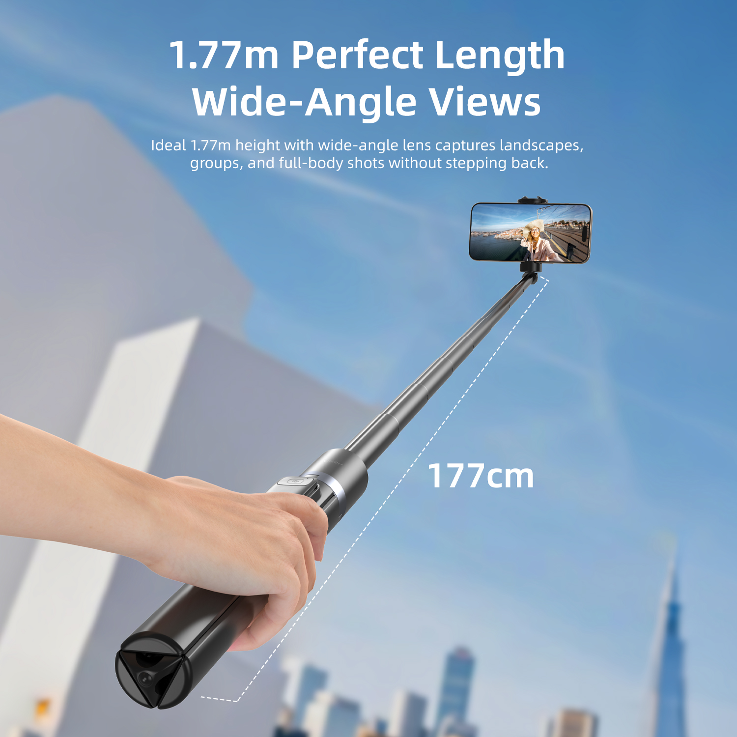 Vyvylabs ZipPop Selfie Stick Tripod