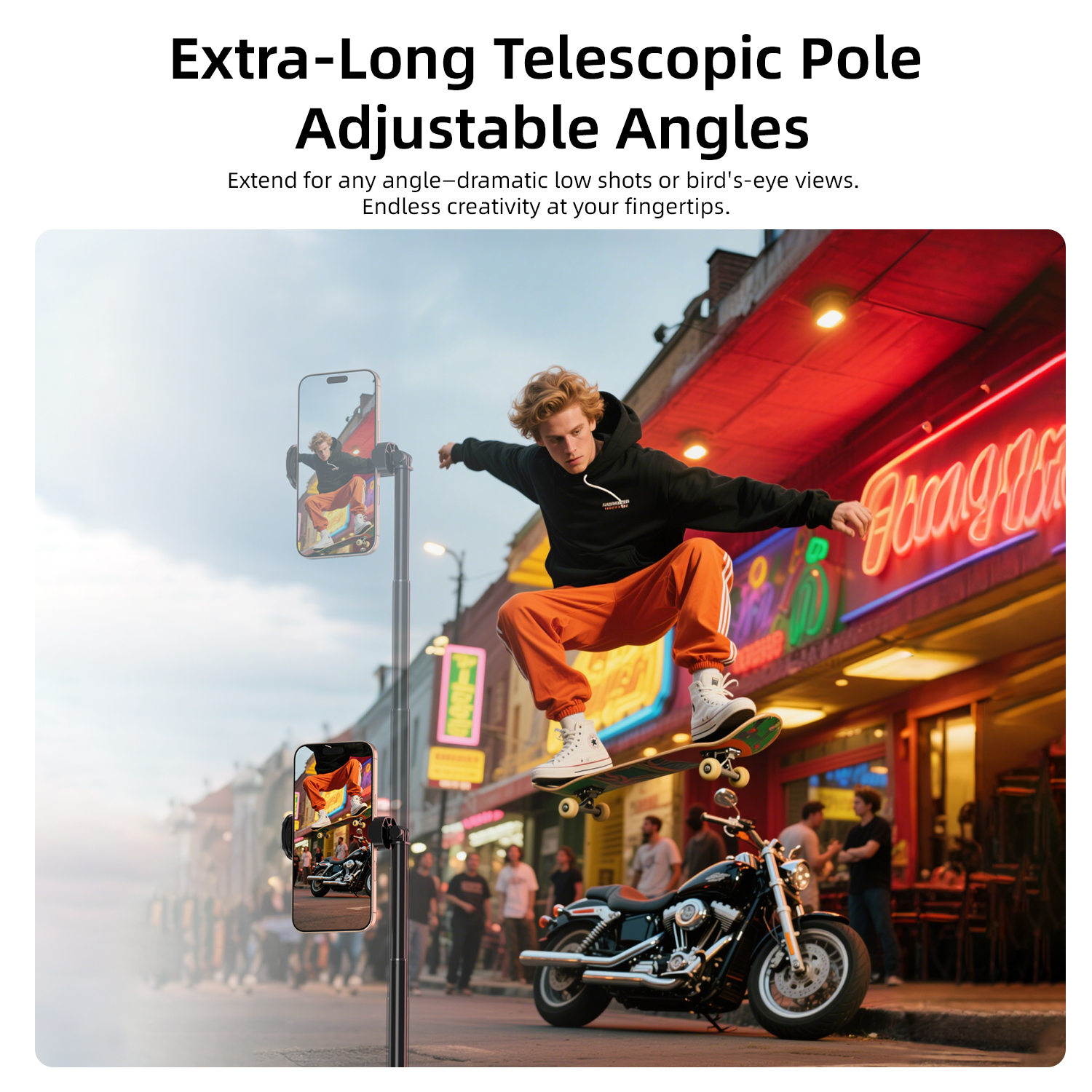 Vyvylabs ZipPop Selfie Stick Tripod