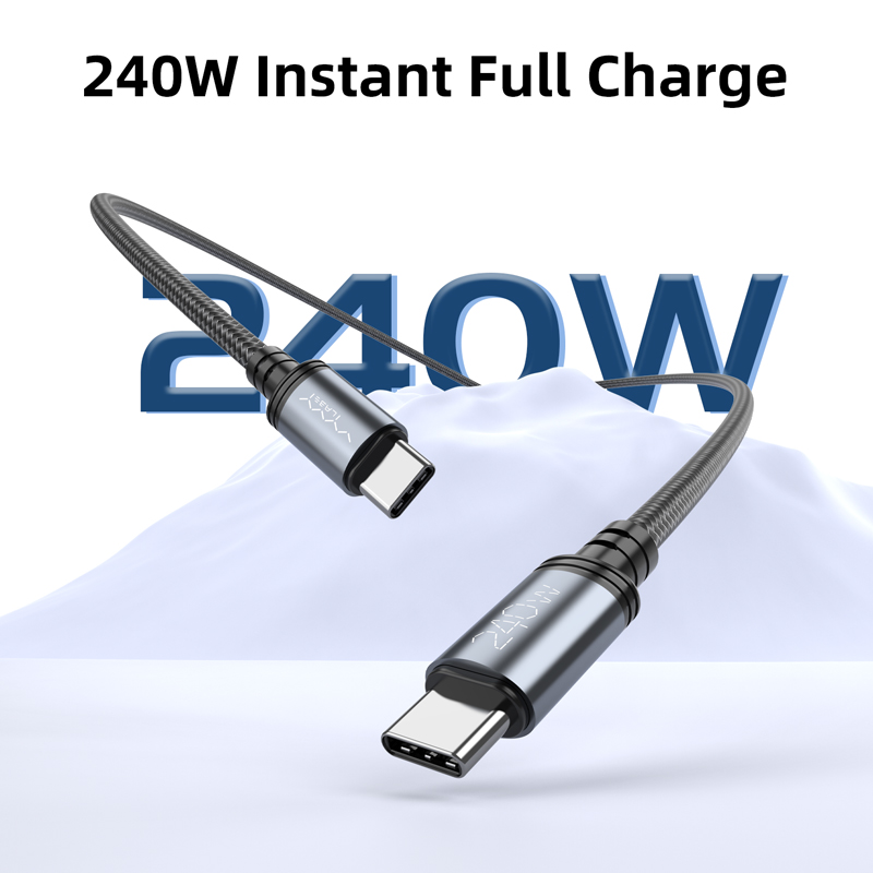 Vyvylabs Windrush Series Fast Charging Data Cable Type-C to Type-C 240W