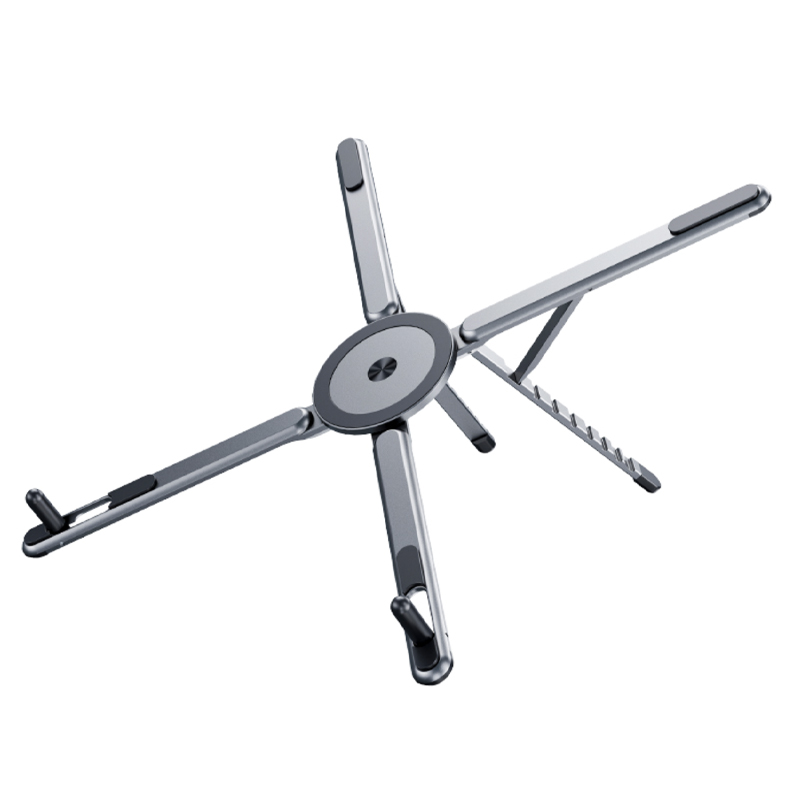Vyvylabs 3 in 1 Magnetic Multi-functional Foldable Stand Dark Gray