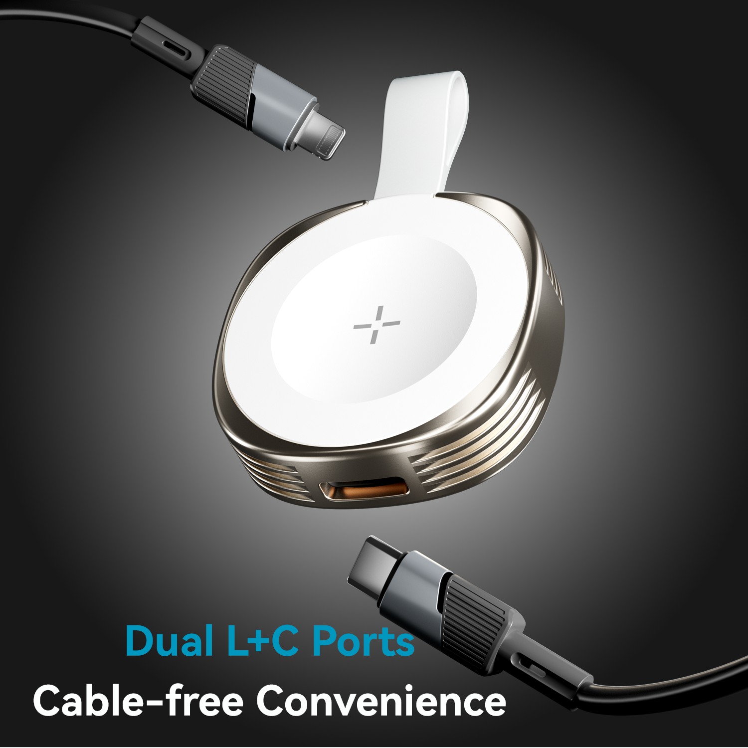Vyvylabs W09 Wireless Charger for Apple Watch White