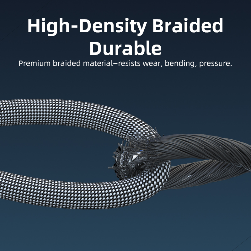 Vyvylabs NeoMag Stowable Rapid-Charging Cable Type-C to Type-C 240W