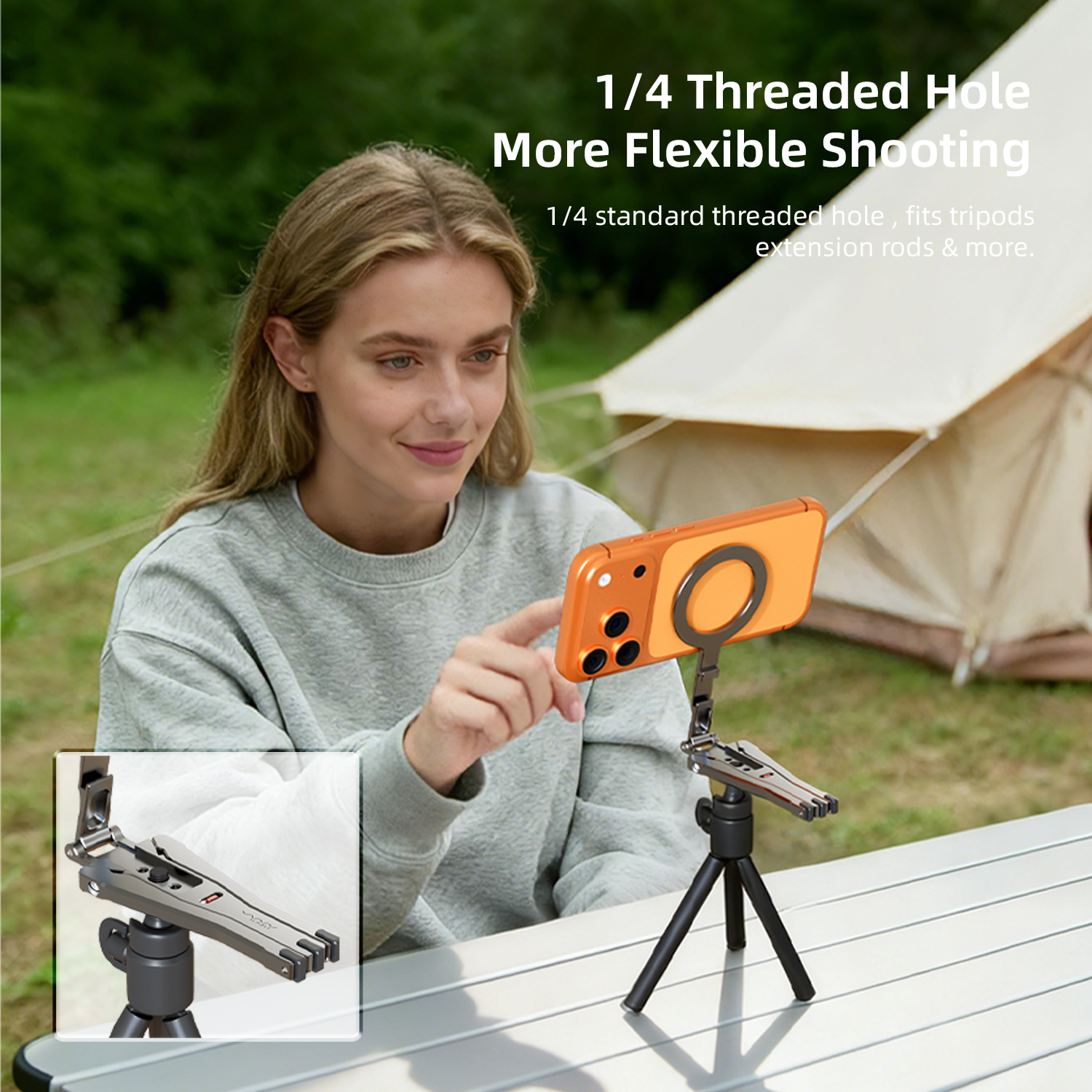 Vyvylabs AnglePod Multifunctional Metal Tripod Holder