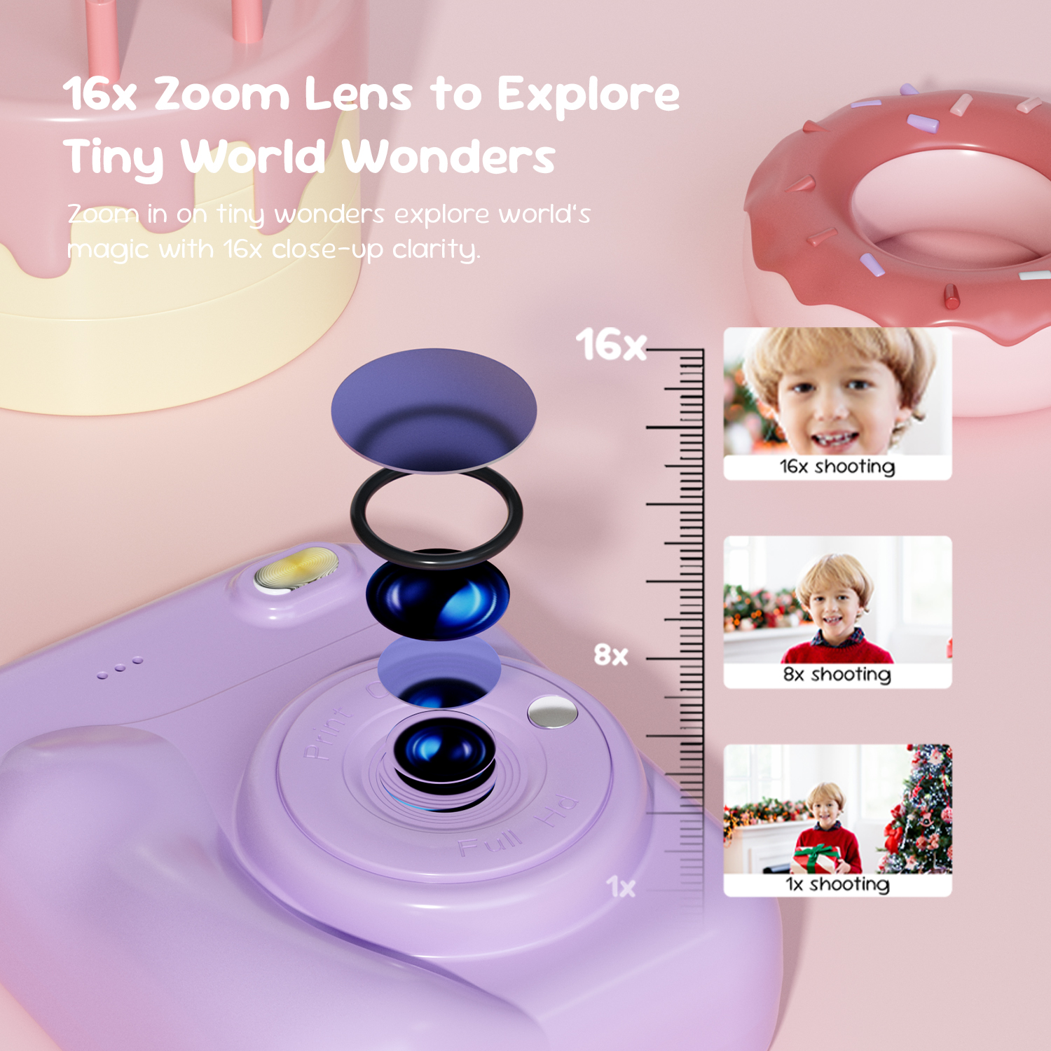 ZX-Q11 Mini Print camera