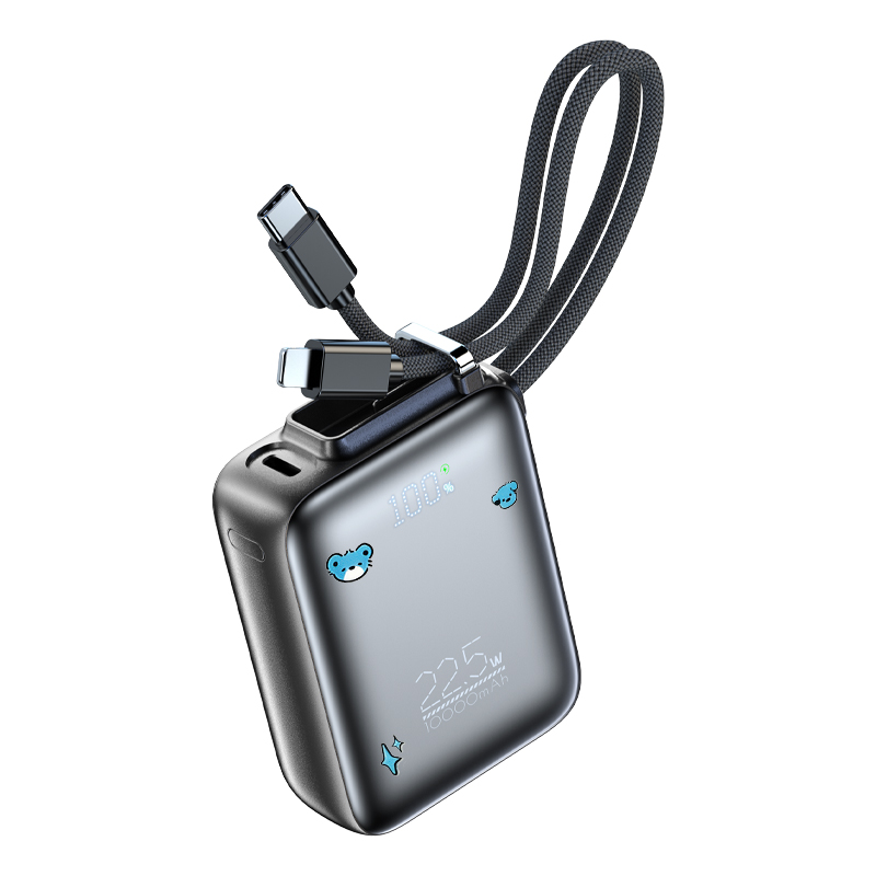 Vyvylabs SwiftPow Power Bank 10000mAh （with Dual Cable C+L）