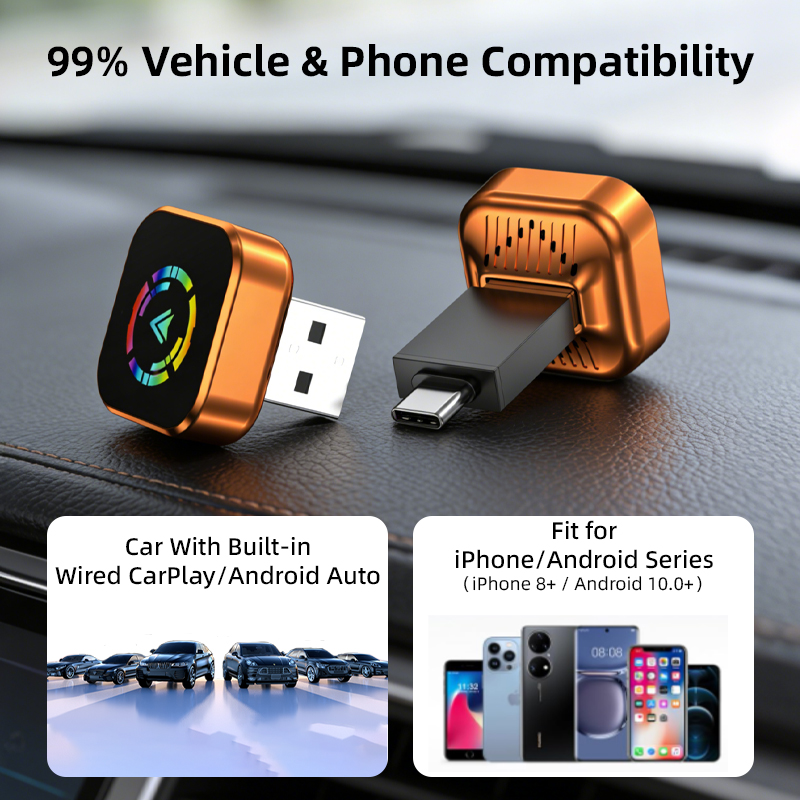 Vyvylabs J10 CarPlay Orange