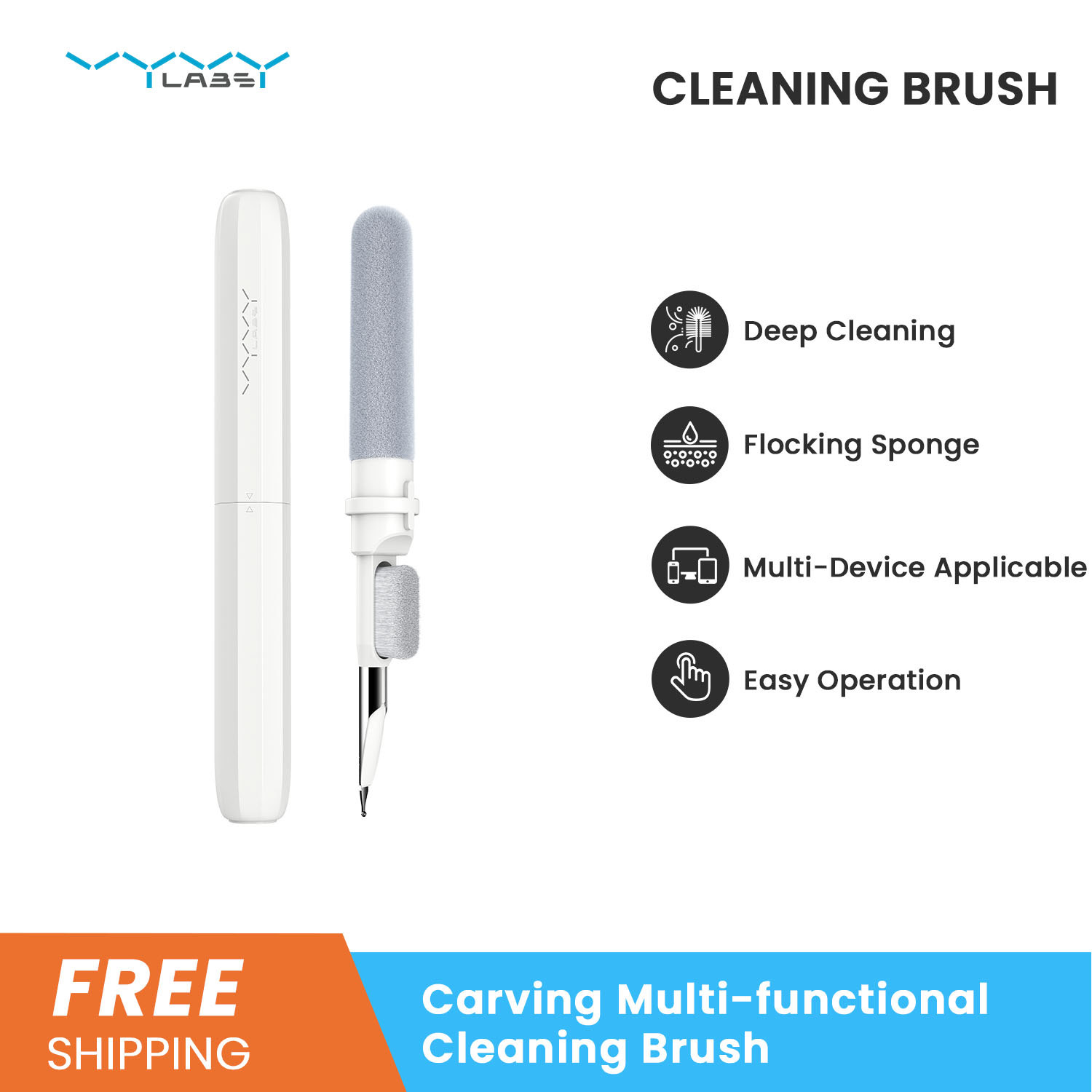 Vyvylabs Carving TWS Earphones Cleaning Brush 