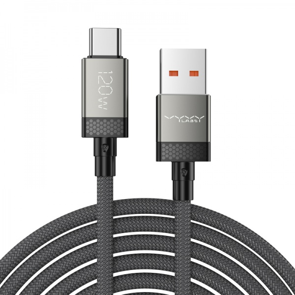 Vyvylabs Starlux Series Fast Charging Data Cable USB to Type-C 120W