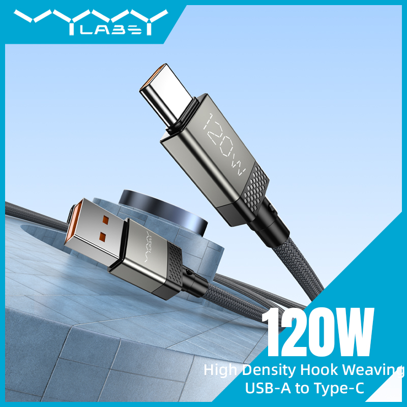 Vyvylabs Starlux Series Fast Charging Data Cable USB to Type-C 120W