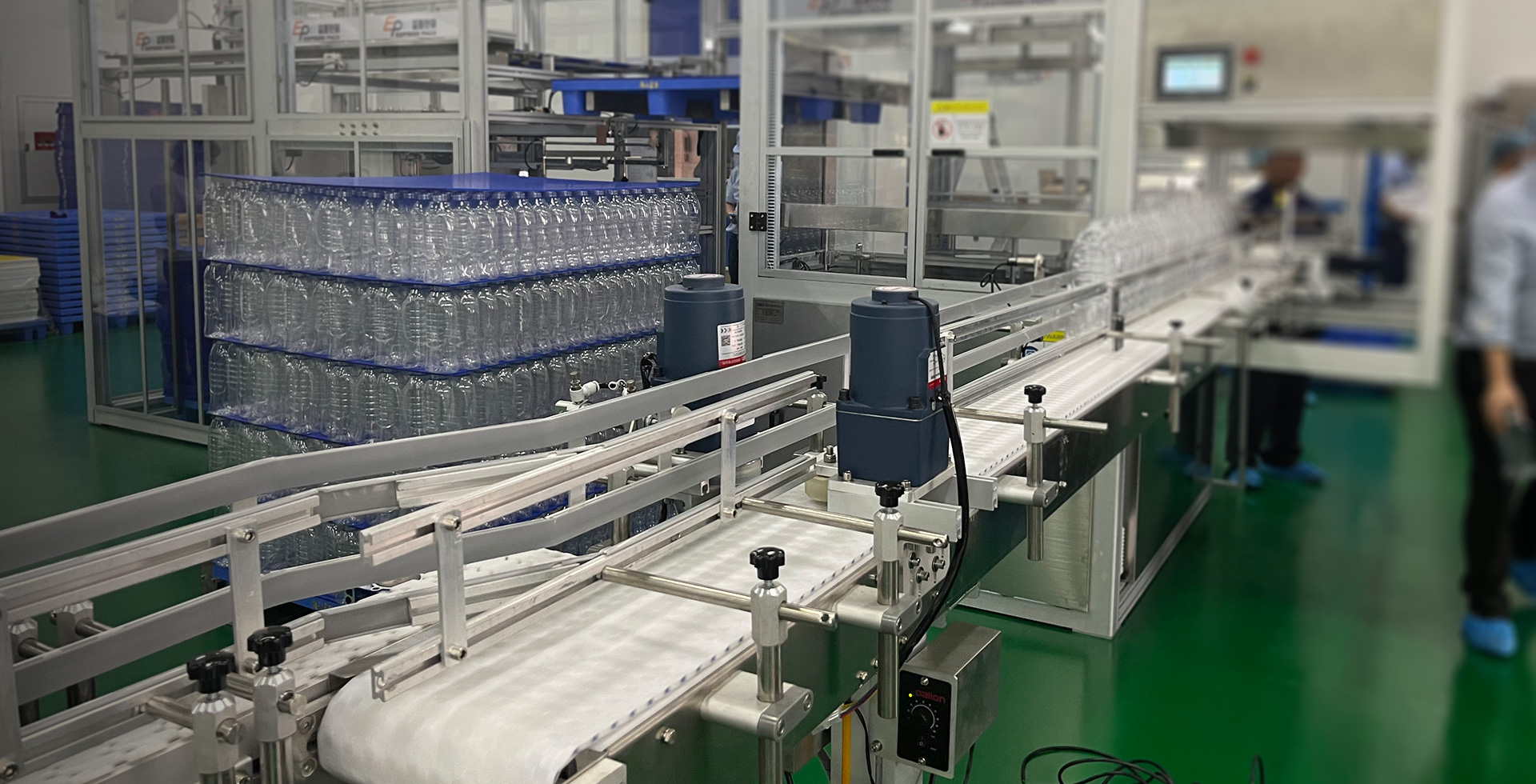 Argentina 2500BPH 5L filling line complete installation 
