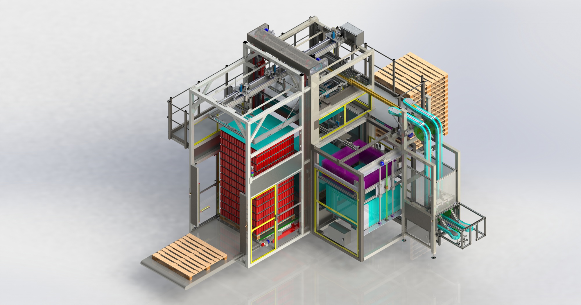 Automatic Palletizer for Empty bottle