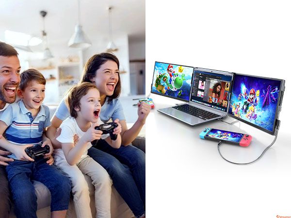 用便携式显示器玩Switch/PS5体验如何？2025真实游戏场景测评