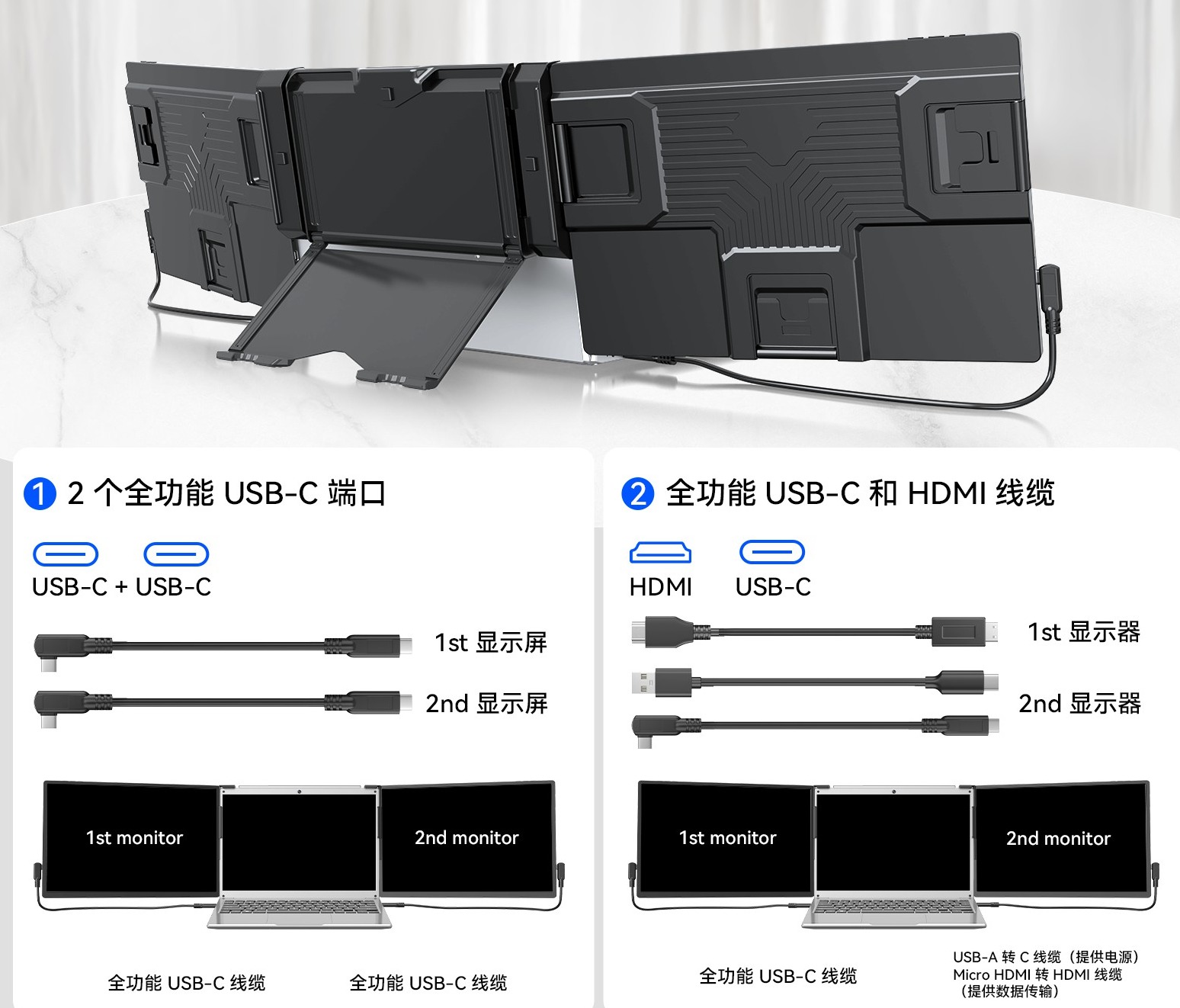 便携显示器连接设备有哪些常见问题？