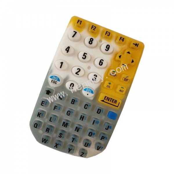 Custom silicone rubber keypad for application