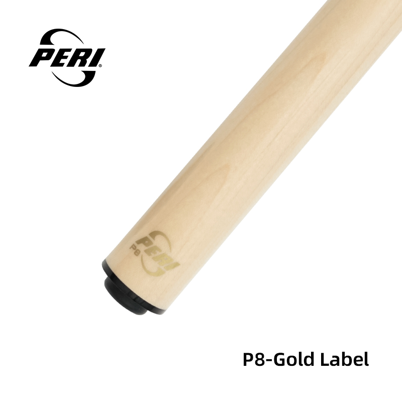 PERIプレイキュー PERI P8 Gold Label Professional Pool Cue Shaft​ - Low Deflection