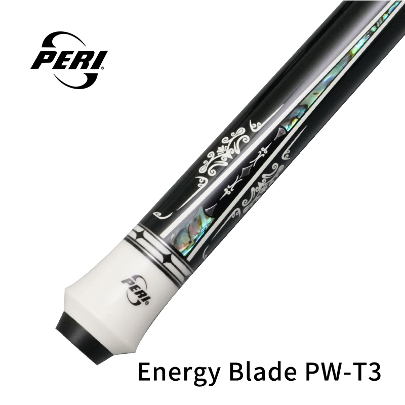 Mother-of-Pearl Inlay, Where Art Meets Performance. The exquisite white scrollwork and iridescent mother-of-pearl inlay are not just art; they provide the unique grip and identity of this best jump cue.