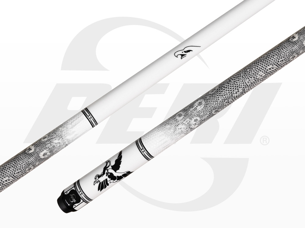 PERI Jingyuan LV-02 Eagle Carved Pool Cue: Equipped with the P8S shaft and eagle motif for precise, powerful play.