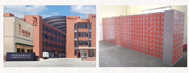 广州奥昆食品有限公司-员工手机存放柜