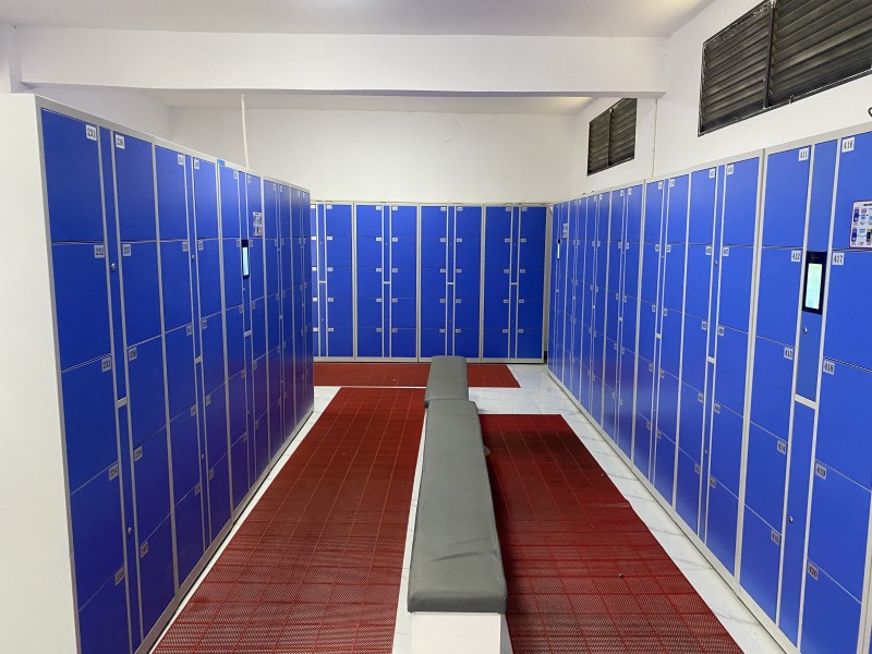 安徽安庆潜江市漂流微信扫码支付更衣柜