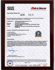SGS CERTIFICATION