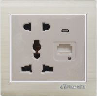 LK7038 5pin +2.4A USB+TYPE C