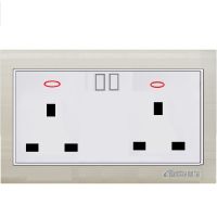 LK7072 13A double switched socket