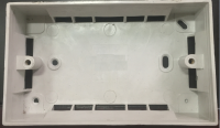 147 switch box 3x6 double 13A