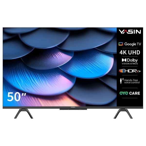 YASIN Телевизор 50G13K  Google TV 4K UHD