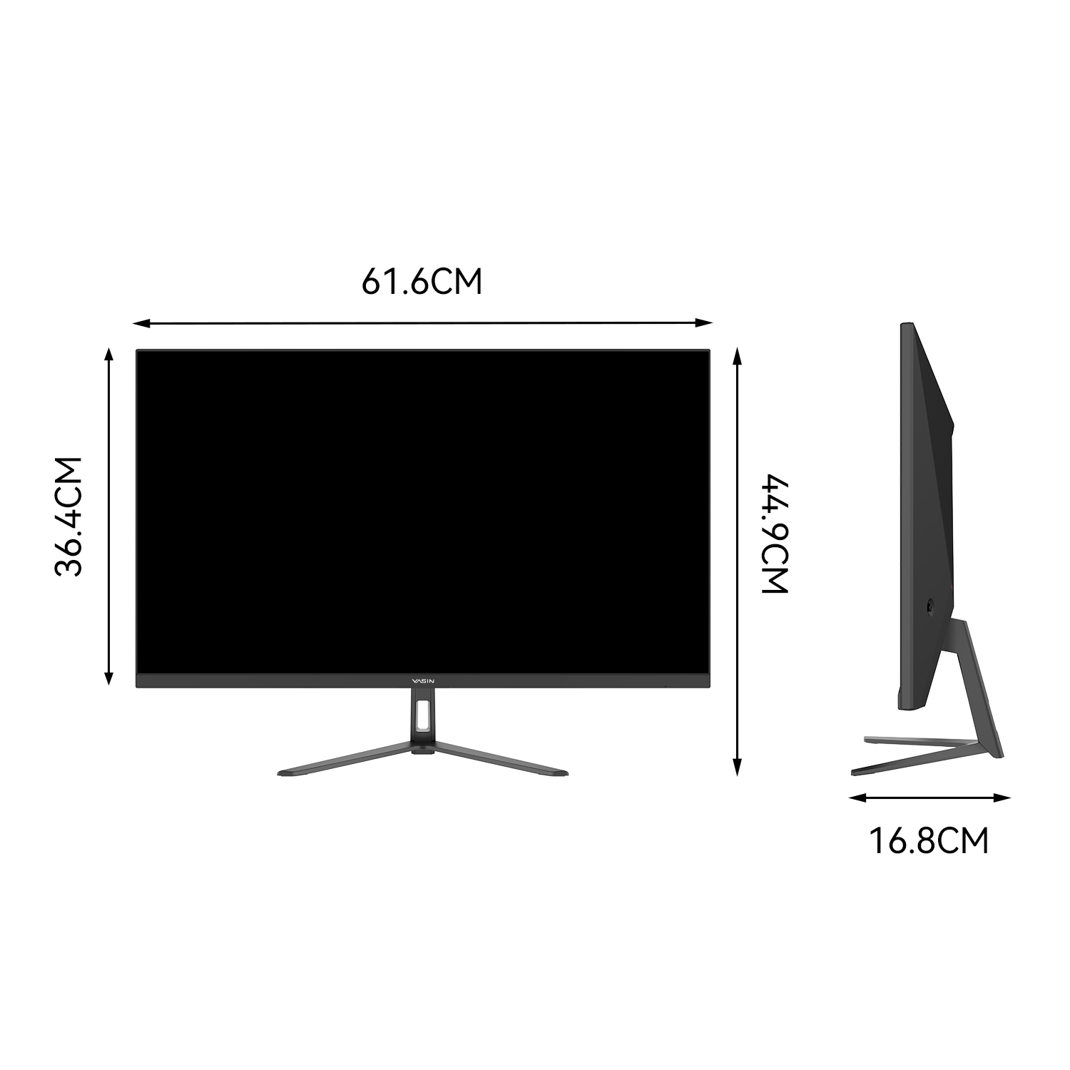YASIN Q2781SVC 27” Монитор для пк игровой 200гц 2560× 1440 QHD IPS