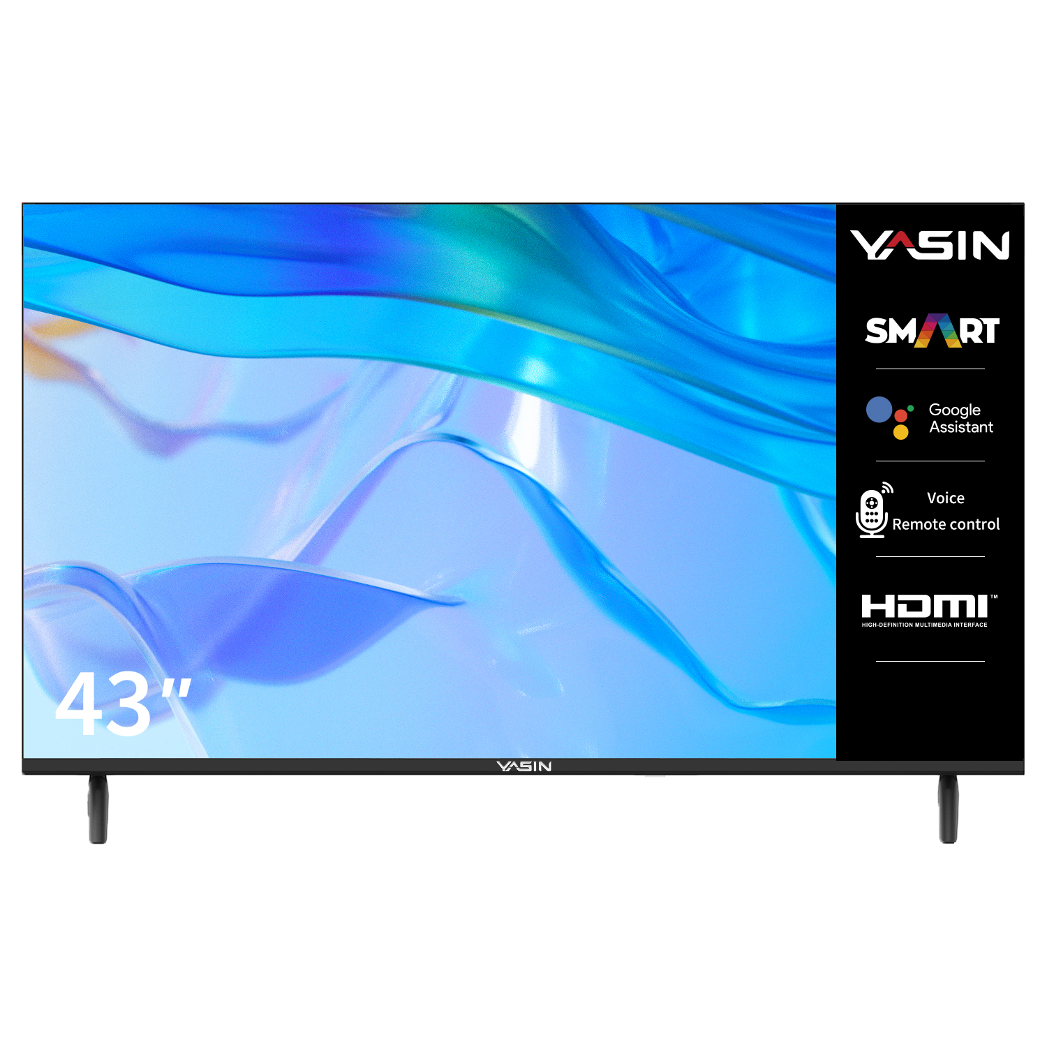 YASIN Телевизор 43E9000 HD Smart TV