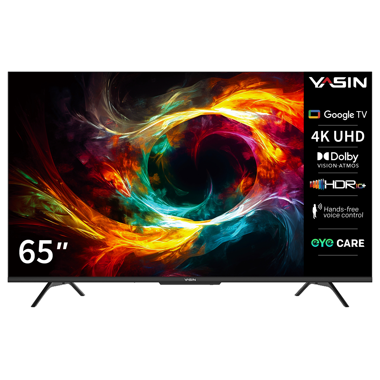 YASIN Телевизор 65G13K  Google TV 4K UHD
