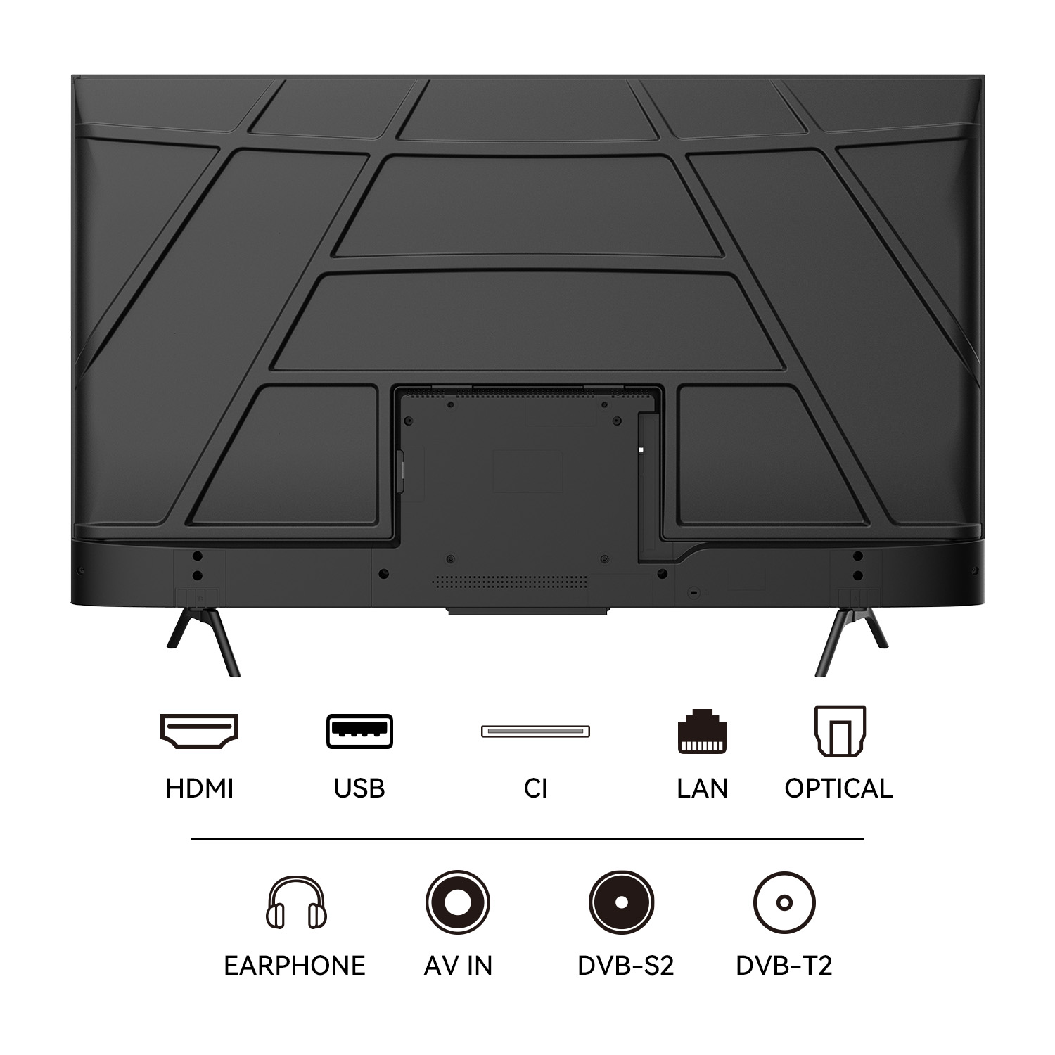 YASIN Телевизор 55Q90  Google TV 4K UHD QLED