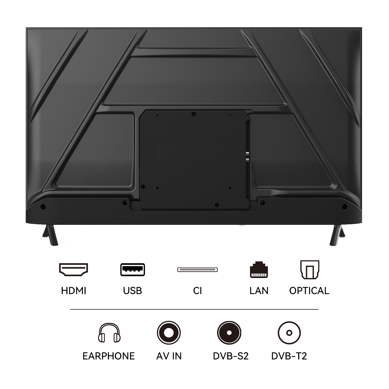 YASIN Телевизор 43Q90  Google TV 4K UHD QLED