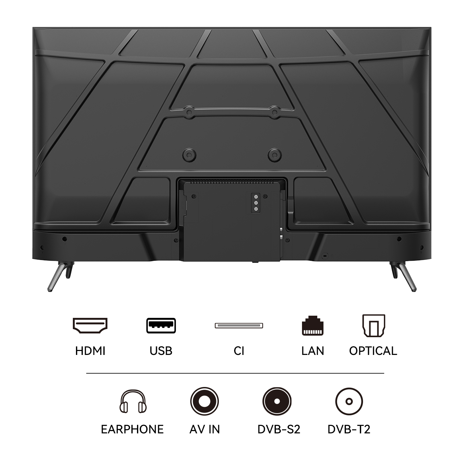 YASIN Телевизор 43G11K FHD GoogleTV