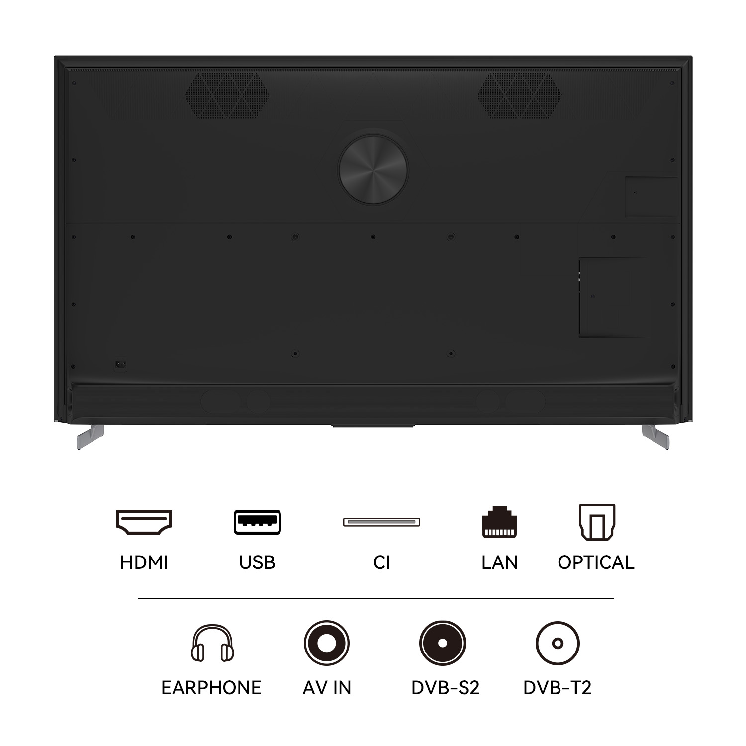 YASIN Телевизор 65Q10 PRO  Google TV 4K QLED Karaoke TV
