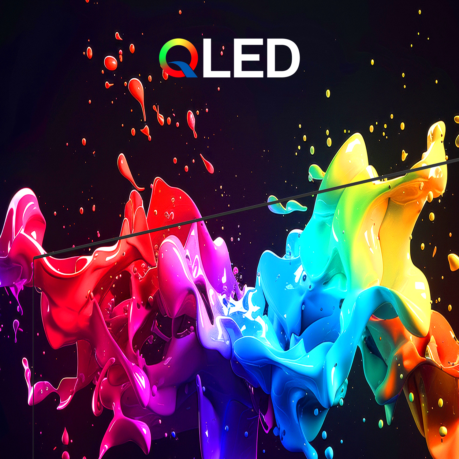 YASIN Телевизор 65Q10 PRO  Google TV 4K QLED Karaoke TV
