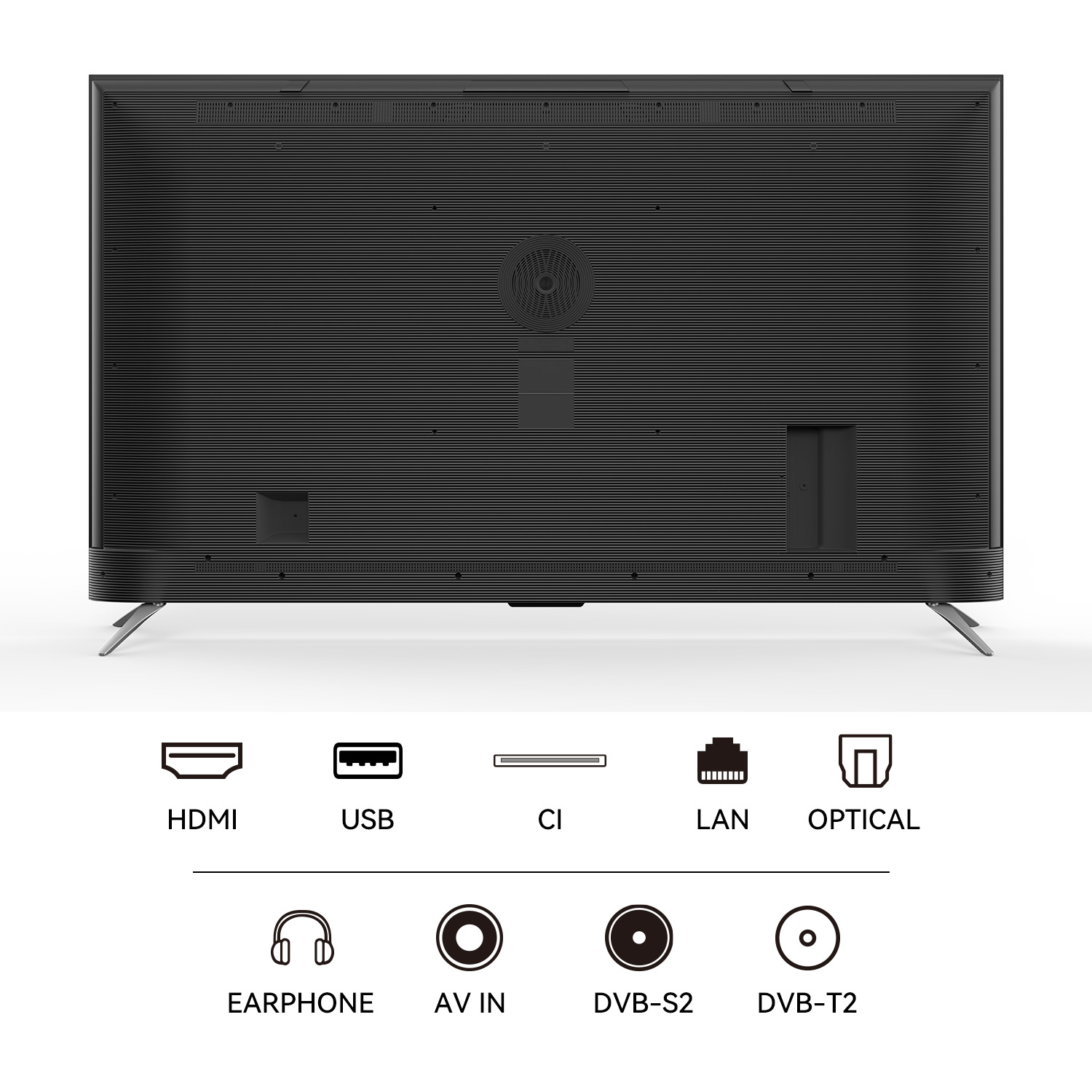 YASIN Телевизор 75Q90M  Google TV 4K QLED