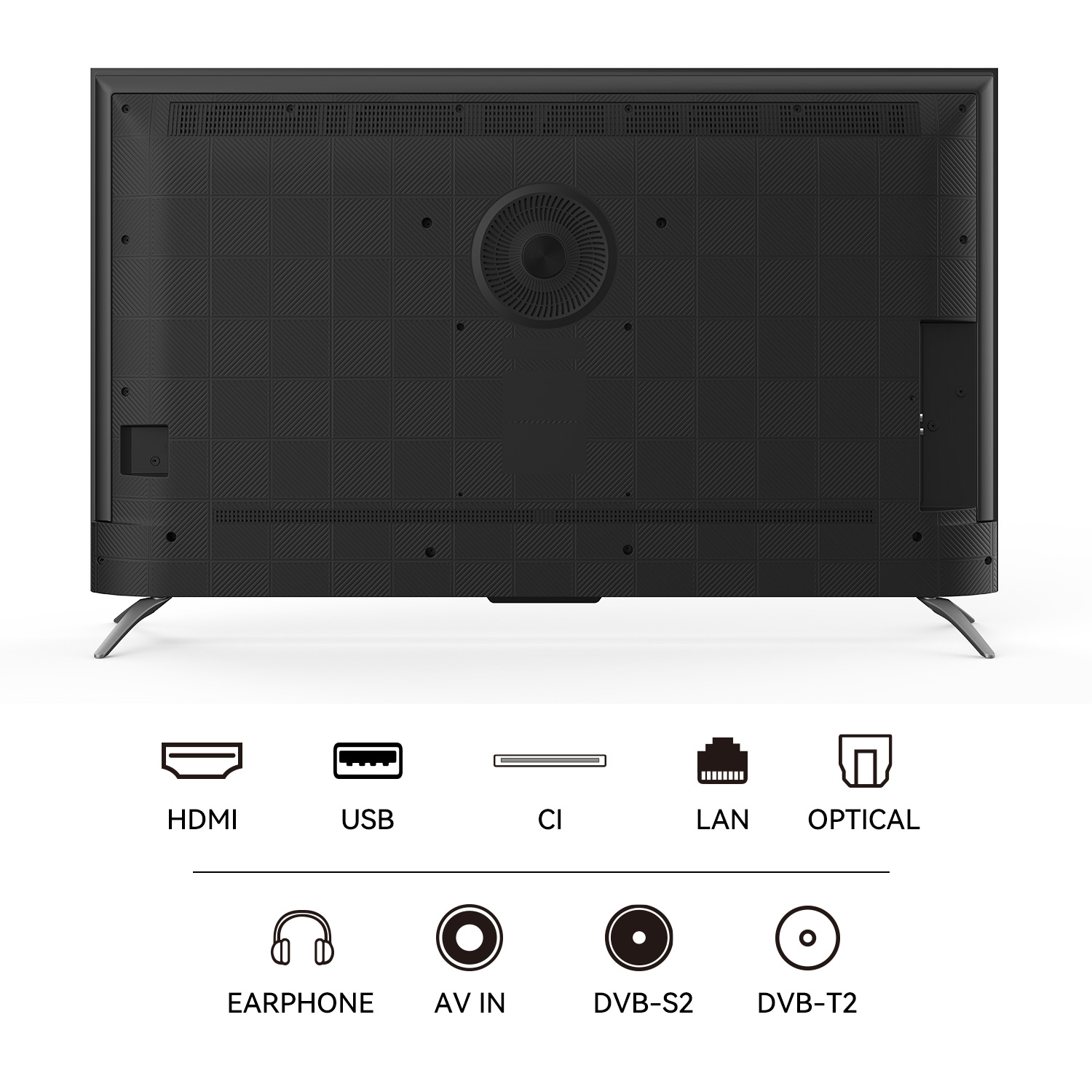 YASIN Телевизор 50Q90M  Google TV 4K QLED