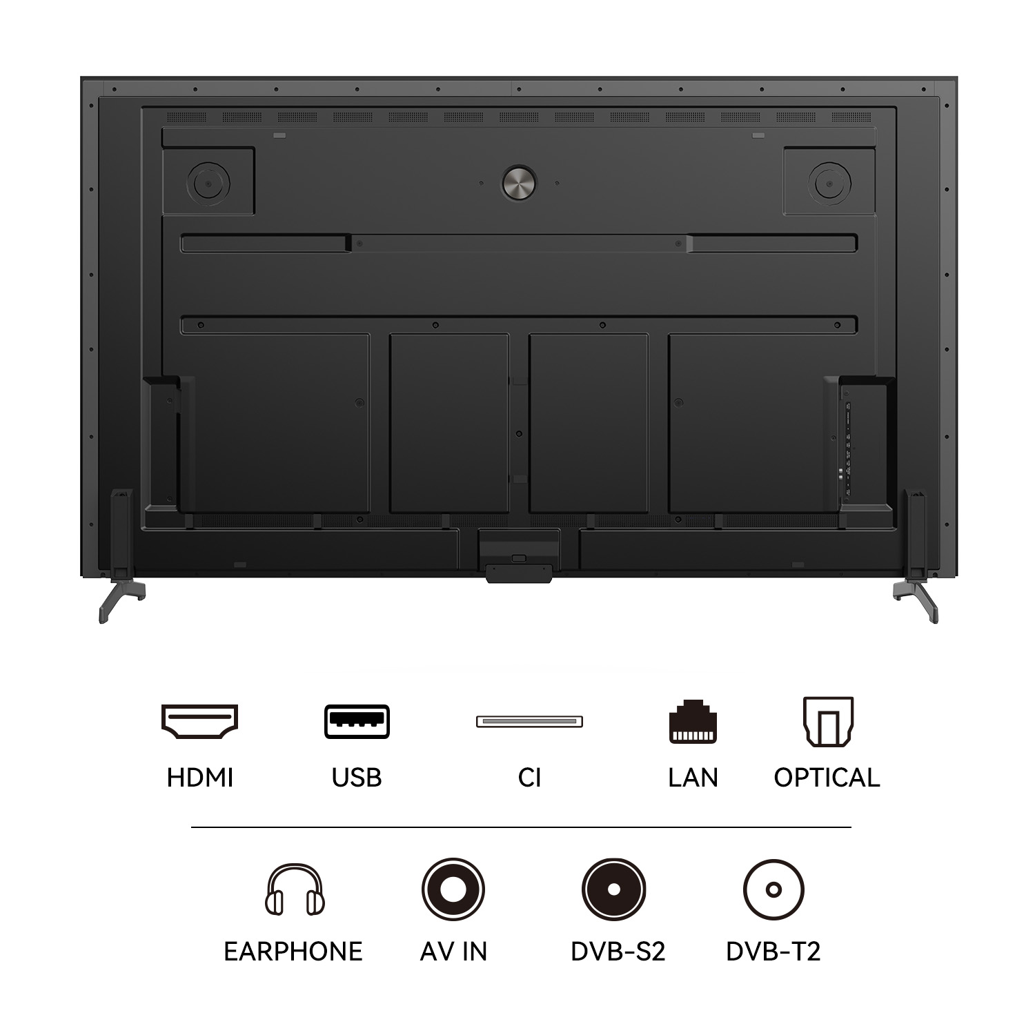 YASIN Телевизор 75M10 Pro  Google TV 4K MiniLED