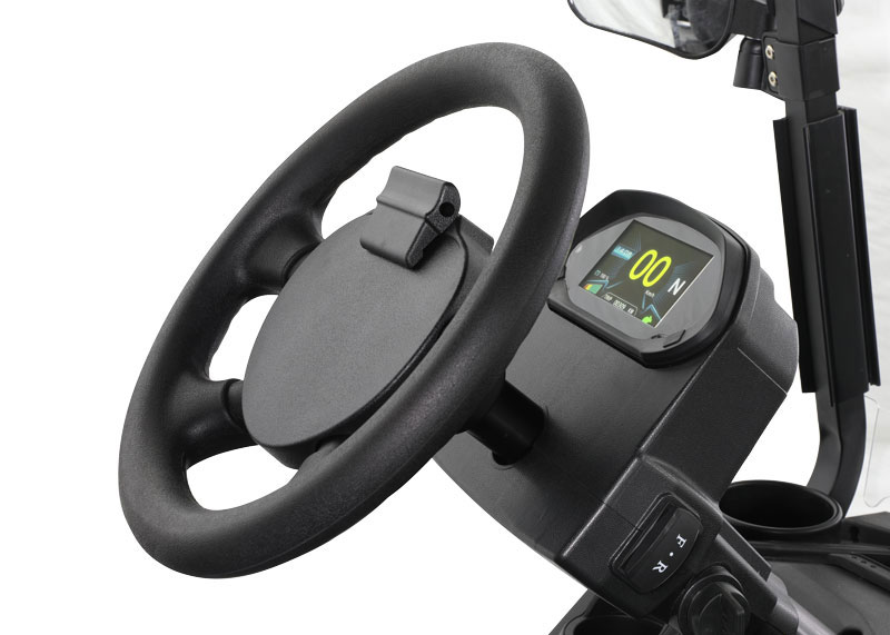Soft grip steering wheel