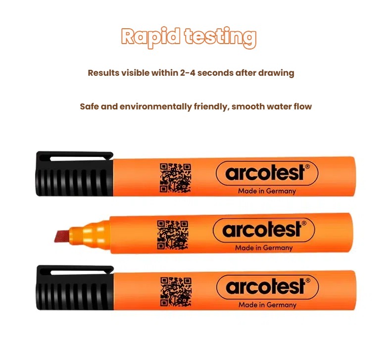 German Arcotest 32# Dyne Pen （Corona Pen） - Surface Tension Testing & Oil Contamination Cleanliness Detection