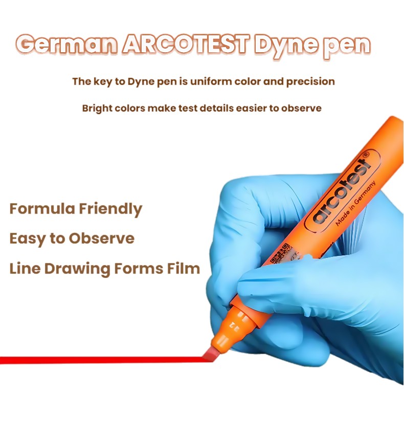 German Arcotest 56# Dyne Pen （Corona Pen） - Surface Tension Testing & Oil Contamination Cleanliness Detection