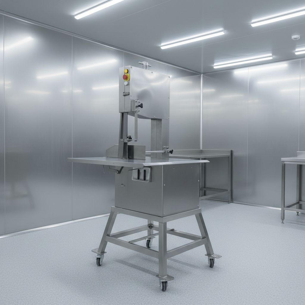 JC500 Commercial Bone Saw Machine （Stainless Steel Meat & Bone Cutter）