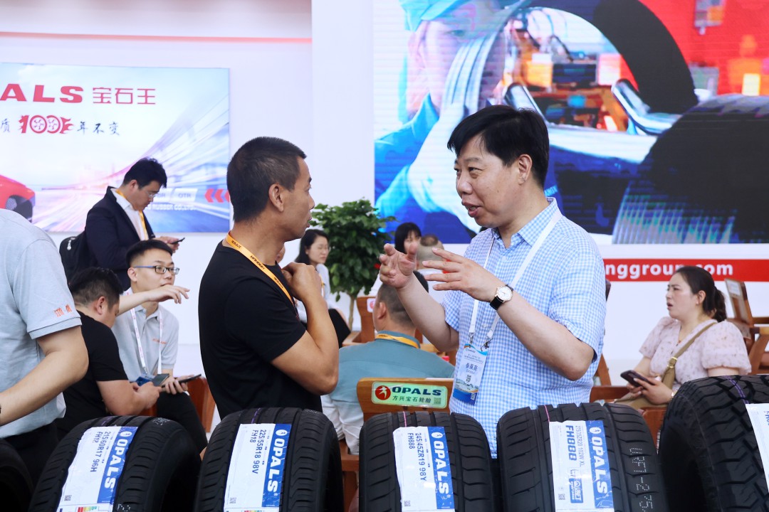 Fangxing Tire Dressed up for the 2023 Guangrao International Rubber Tire Exhibition