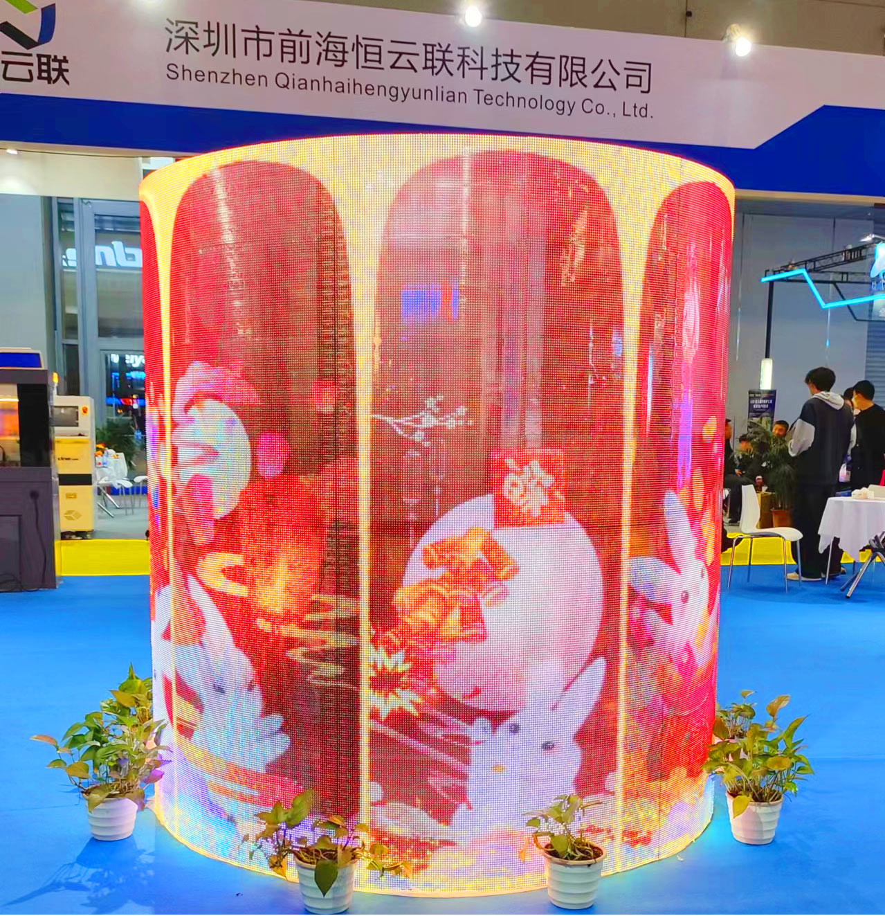LED柔性异形屏及类型